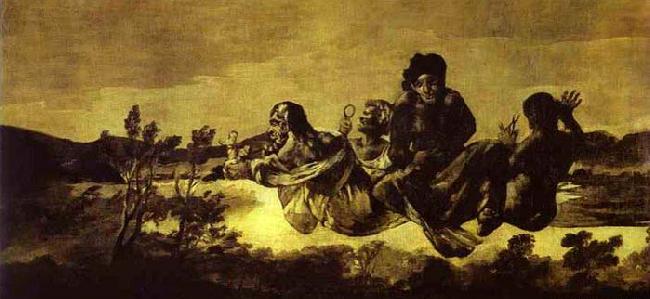 Francisco de goya y Lucientes Atropos oil painting image